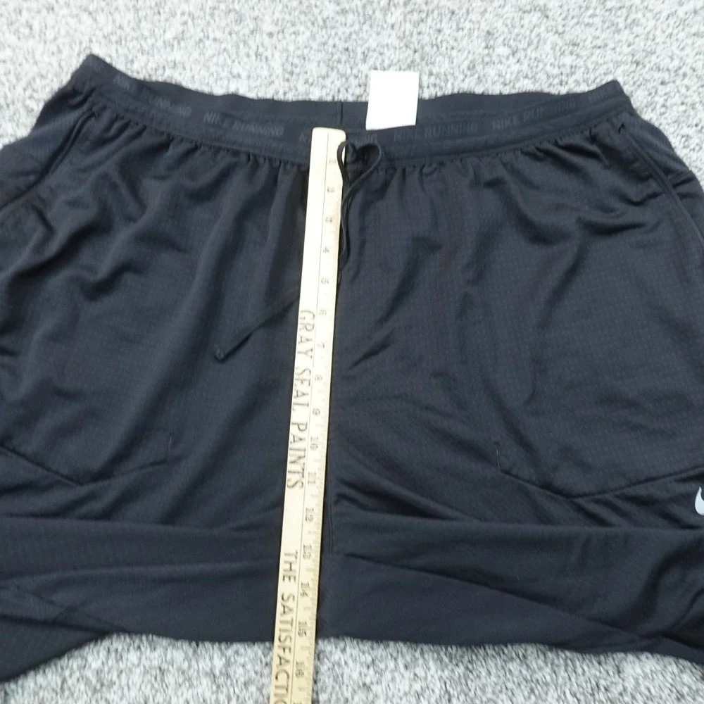Nike Pants Mens 4XL Black Phenom Running Dri Fit Drawstring Jogger Sweatpants